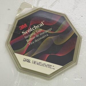 3M Scotchcal 73250 LIGHT CHARCOAL METALLIC Striping Tape 4/16" x 150' Used